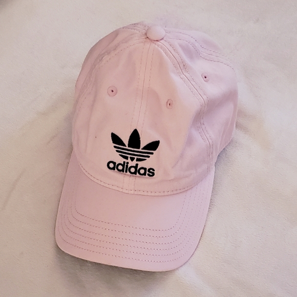 adidas Accessories - Adidas Pink & Black Baseball Hat